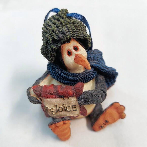 Coldfin Set of 3 Rejoice Peace Imagine Boyds Bears Figurines The Wee Folkstones - Picture 11 of 15